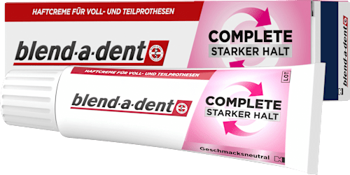 Haftcreme Complete geschmacksneutral blend-a-dent