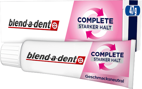 Haftcreme Complete geschmacksneutral blend-a-dent