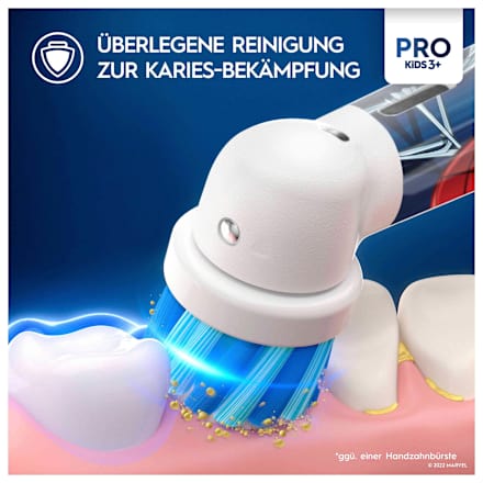 Elektrische Zahnbürste Vitality PRO Kinder Spiderman, ab 3 Jahren Oral-B