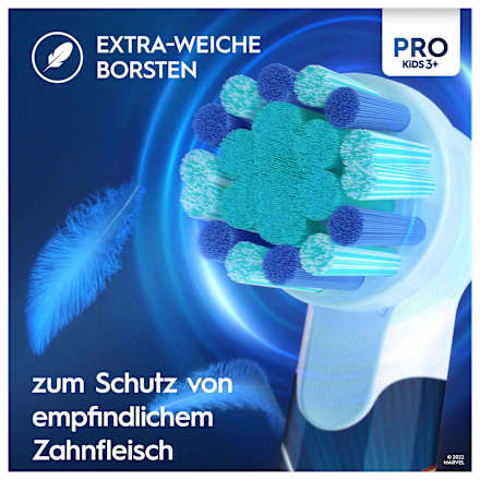 Elektrische Zahnbürste Vitality PRO Kinder Spiderman, ab 3 Jahren Oral-B