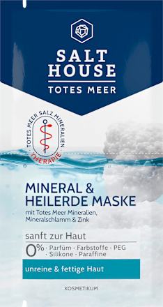 Gesichtsmasken Totes Meer Therapie Mineral & Heilerde Salthouse