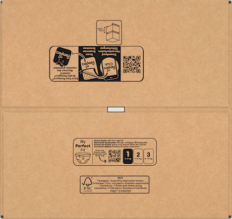 Windeln Premium Protection Gr. 1 Newborn (2-5 kg) Monatsbox Pampers