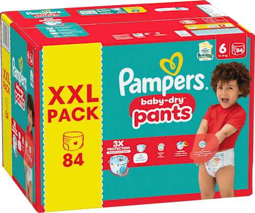Baby Pants Baby Dry Gr. 6 (13-19 kg) XXL Pack Pampers baby-dry