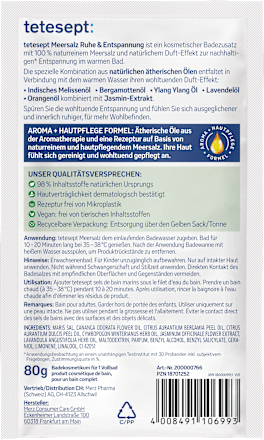 Badesalz Ruhe & Entspannung tetesept