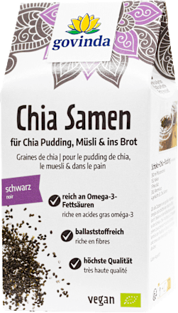 Chiasamen, schwarz govinda