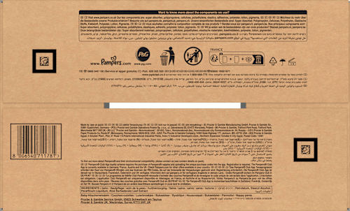 Baby Pants Baby Dry Gr.5 Junior (11-17 kg), Monatsbox Pampers