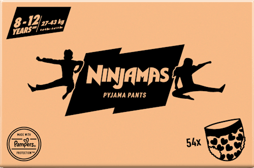 Pyjama Pants Mädchen 8-12 Jahre, Monatsbox Ninjamas