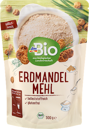 Zemné mandle, pražené, mleté dmBio