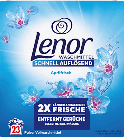 Vollwaschmittel Pulver Aprilfrisch Lenor
