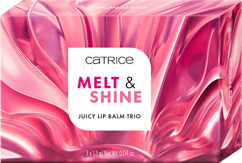 Geschenkset Juicy Lip Balm Trio Melt&Shine 3tlg (3x1,3 g) CATRICE