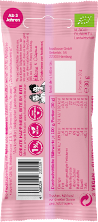 Fruchtgummi Himbeere foodloose