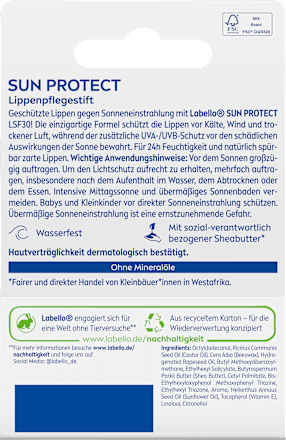 Lippenpflege Sun Protect LSF 30  Labello