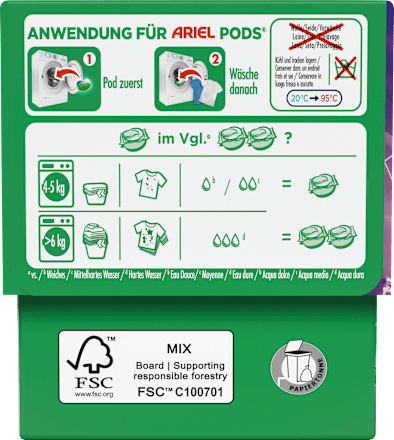 Colorwaschmittel Pods  ARIEL
