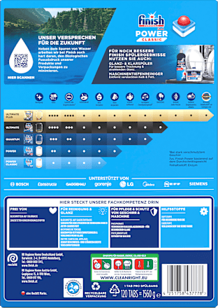 Spülmaschinen-Tabs Classic  Finish