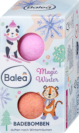 Peneča kopalna krogla Magic Winter Balea