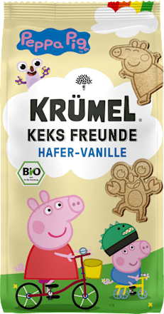 Kinderkekse Peppa Pig Hafer-Vanille, ab 3 Jahren KRÜMEL