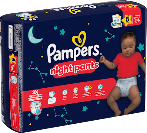 Baby Pants Night Gr. 5 (11-17 kg) Pampers baby-dry