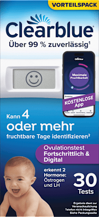 Ovulationstest Fortschrittlich & Digital Clearblue