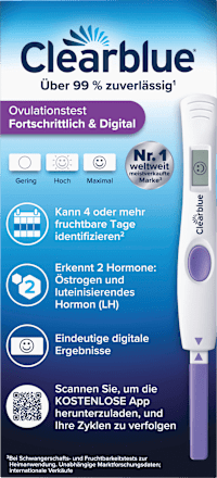 Ovulationstest Fortschrittlich & Digital Clearblue