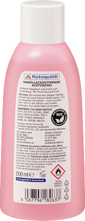 Nagellackentferner Rose Acetonfrei ebelin