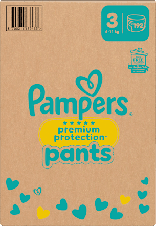 Baby Pants Premium Protection Gr. 3 (6-11 kg) , Monatsbox Pampers