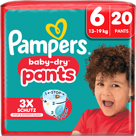 Baby Pants Baby Dry Gr. 6 XL (13-19 kg) Pampers baby-dry