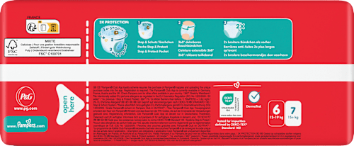 Baby Pants Gr. 6 XL (13-19 kg) Pampers baby-dry