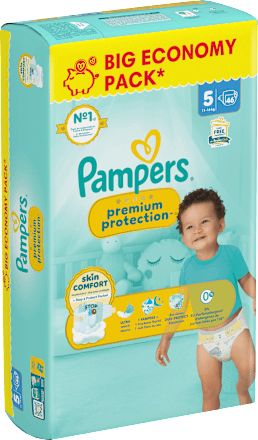 Windeln Premium Protection Gr.5 Junior (11-16 kg), Big Pack Pampers