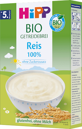 Getreidebrei 100% Reis ab dem 5.Monat HiPP