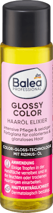 Haaröl Elixier Glossy Color Balea PROFESSIONAL