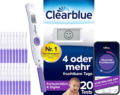 Ovulationstest Fortschrittlich & Digital Clearblue
