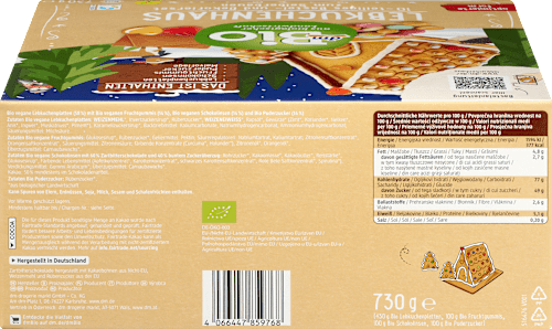 Domek z piernika DIY dmBio