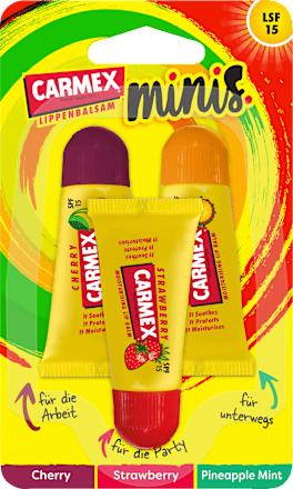 Lippenpflege Minis LSF 15 (3x5g) Carmex