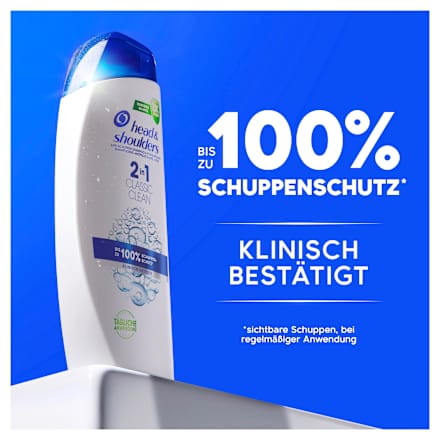 Shampoo Anti-Schuppen 2in1 Classic Clean head&shoulders