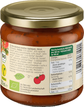 Salsa di pomodoro con erbe bio dmBio