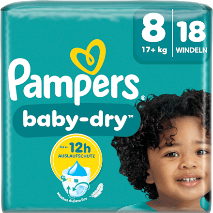 Windeln Baby Dry Gr. 8 XL (17+ kg) Pampers baby-dry
