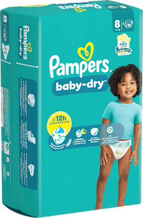Windeln Baby Dry Gr. 8 XL (17+ kg) Pampers baby-dry