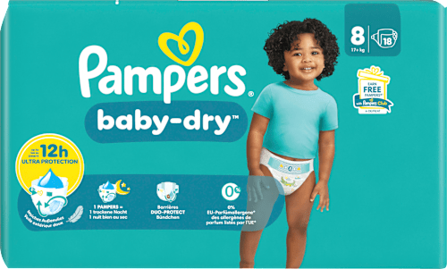Windeln Baby Dry Gr. 8 XL (17+ kg) Pampers baby-dry