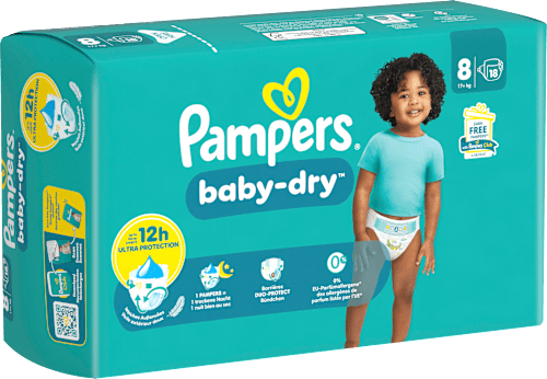 Windeln Baby Dry Gr. 8 XL (17+ kg) Pampers baby-dry