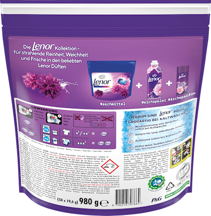 Colorwaschmittel Pods Blütentraum Lenor