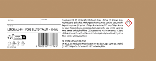 Colorwaschmittel Pods Blütentraum Lenor