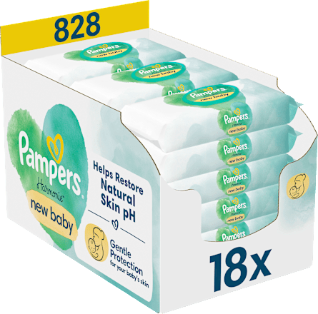 Feuchttücher Harmonie New Baby (18x46 St) Pampers Harmonie