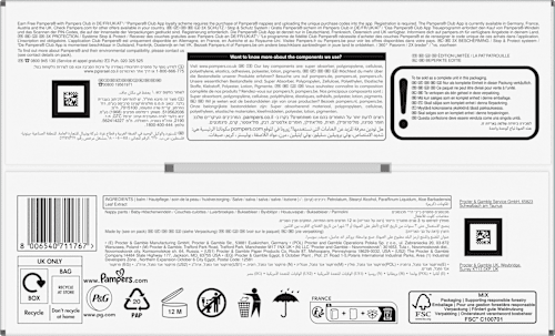 Baby Pants Baby Dry Gr.5 Junior (11-17 kg) Limited Edition Paw Patrol, Monatsbox Pampers