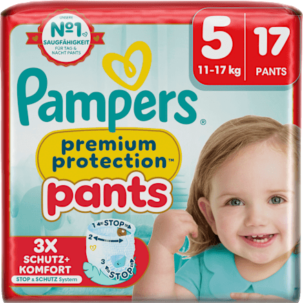 Baby Pants Premium Protection Gr.5 Junior (11-17 kg) Pampers premium protection