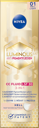 CC Creme Luminous 630 Getöntes Fluid Hell LSF 30 NIVEA