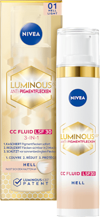CC Creme Luminous 630 Getöntes Fluid Hell LSF 30 NIVEA