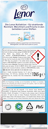 Vollwaschmittel Pulver Sensitiv  Lenor
