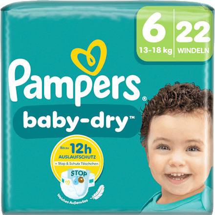 Windeln Baby Dry Gr. 6 XL (13-18 kg) Pampers baby-dry