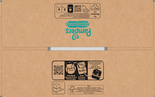 Baby Pants night Baby Dry Gr. 4 (9-15 kg), Monatsbox Pampers