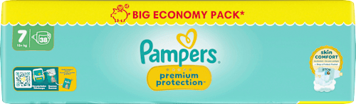Windeln Premium Protection Gr. 7 XL (15+ kg) Big Pack Pampers